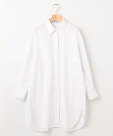 組曲 コンパクトシャーティングオーバー シャツ