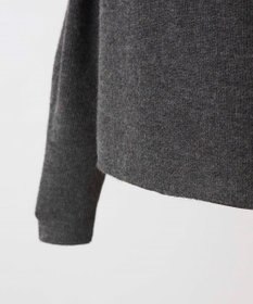 TOQUE 〈大草直子さんアドバイザー〉ベビーアルパカ ミドルゲージ モックネックニット