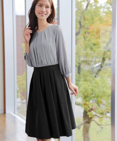 Tiaclasse 【ダブルクロス】シフォンドッキングワンピース