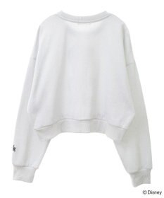 Green Parks ミッキー＆フレンズ／ラメ裏毛ショートプルオーバー