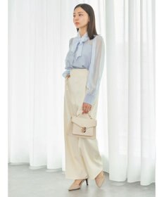 earth music&ecology シアードッキングブラウス