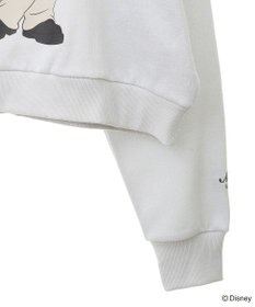 Green Parks ミッキー＆フレンズ／ラメ裏毛ショートプルオーバー