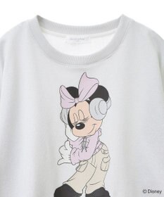 Green Parks ミッキー＆フレンズ／ラメ裏毛ショートプルオーバー