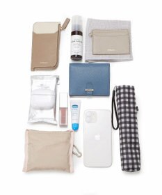 TOPKAPI 【TREASURE TOPKAPI】フロントステッチ レザーミニショルダーバッグ