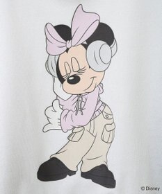 Green Parks ミッキー＆フレンズ／ラメ裏毛ショートプルオーバー