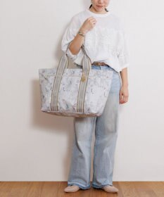 ACE BAGS & LUGGAGE HAyU × ace.  フォールディング 折り畳みトートバッグ 猫柄 30L 17862