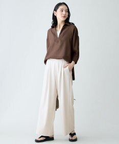 ANY L ヴィンテージメッシュスキッパーブラウス