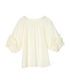 CRAFT STANDARD BOUTIQUE ピンタックホイップスリーブブラウス