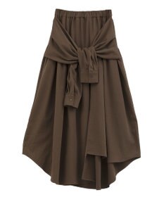 Green Parks ・ＥＬＥＮＣＡＲＥ　ＤＵＥ　袖付デザインスカート