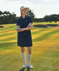 23区GOLF 【WOMEN】手元を華やかに！モノグラム 合皮 グローブ