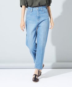 SHARE PARK LADIES センタープレスストレートデニム