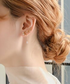 Phoebe 2wayエレガントガーデンピアス&イヤリング/ボタニカル