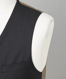 GOTAIRIKU シワになりにくい【御幸毛織/みゆきけおり】Superior160s  3ピーススーツ（グレー）