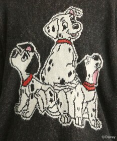 Green Parks １０１匹わんちゃん／ジャガードニット