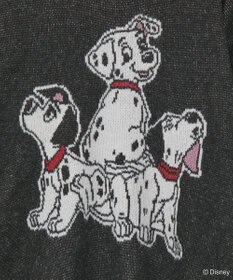 Green Parks １０１匹わんちゃん／ジャガードニット