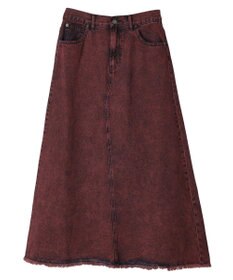 Green Parks ・ＳＵＧＡＲ　ＳＰＯＯＮ　カラーデニムスカート