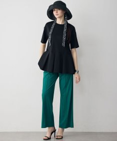 ICB 【WEB限定カラーあり】マットスキューバ トラックワイドパンツ