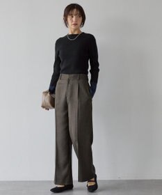 AMERICAN HOLIC バイパチリブモックネックニットプルオーバー