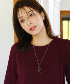 Tiaclasse 【安田美沙子さん着用】ノベルツイストネックレス
