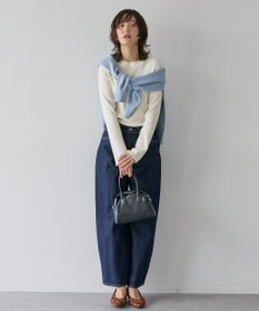 AMERICAN HOLIC バイパチリブモックネックニットプルオーバー