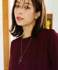 Tiaclasse 【安田美沙子さん着用】ノベルツイストネックレス