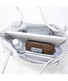 UNBILLION ピークスピーク PEAKS PEAK / 牛革レザーメッシュトートL