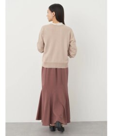 earth music&ecology いろいろ釦クルーネックカーディガン