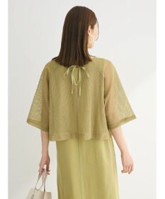 Green Parks ＳＥＴ２点　メッシュ＋ノースリーブワンピース