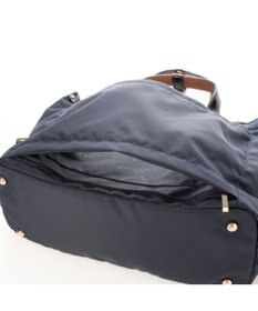 LA BAGAGERIE 【エコユース】ナイロン×型押しエナメル　2WAYミニトート