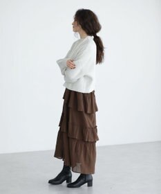 Green Parks ■ＥＳＣＡＲ　ピンタックスリーブニット