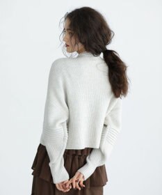 Green Parks ■ＥＳＣＡＲ　ピンタックスリーブニット