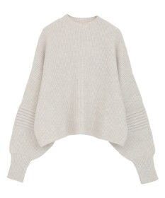 Green Parks ■ＥＳＣＡＲ　ピンタックスリーブニット