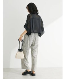 Green Parks ボタニカル柄イージーパンツ