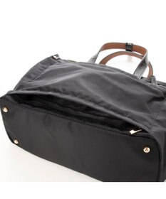 LA BAGAGERIE 【エコユース】ナイロン×型押しエナメル　2WAYミニトート