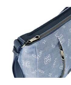 IBIZA アスール　ロゴデニム　ショルダーバッグ