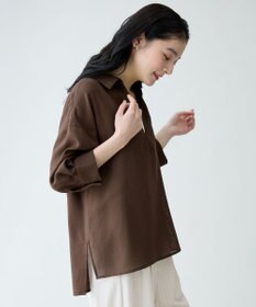 ANY L ヴィンテージメッシュスキッパーブラウス