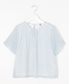 J.PRESS LADIES 【洗える】スクエアープリント カットソー