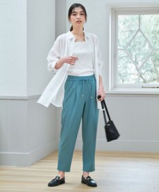 ANY L シアーストライプシャツ