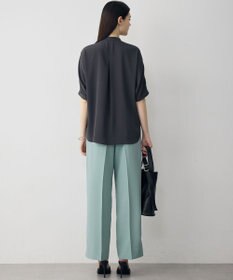 ICB L 【CLASSY.掲載・新色追加・WEB限定カラーあり】FluidBackSatin ワイドパンツ