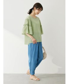 Green Parks ティアード袖ブラウス