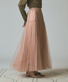 GRACE CONTINENTAL チュールボリュームスカート