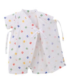 MIKI HOUSE HOT BISCUITS 【ミキハウス】【50-80cm】甚平オール