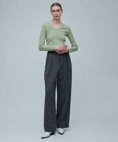 BEIGE， LA MONNAIE / Vネックニット