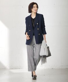 J.PRESS LADIES S 【洗える】50/2 T/Rウォッシャブルギャバ ジャケット