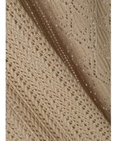 Green Parks 前後２Ｗａｙ　透かし柄ニットワンピース