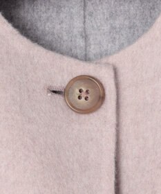 J.PRESS LADIES L 【リバーシブル】ウールナイロン リバー ショート コート