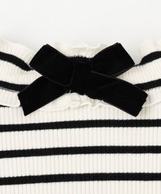 ANY KIDS テレコハイネック長袖Tシャツ