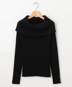 組曲 L 【WEB限定】ELENAオフショル風 ニットプルオーバー