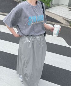 WEGO 【綿100%】ヴィンテージウォッシュグラフィックTシャツ