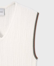 Paul Smith ストライプポイント Vネックニット